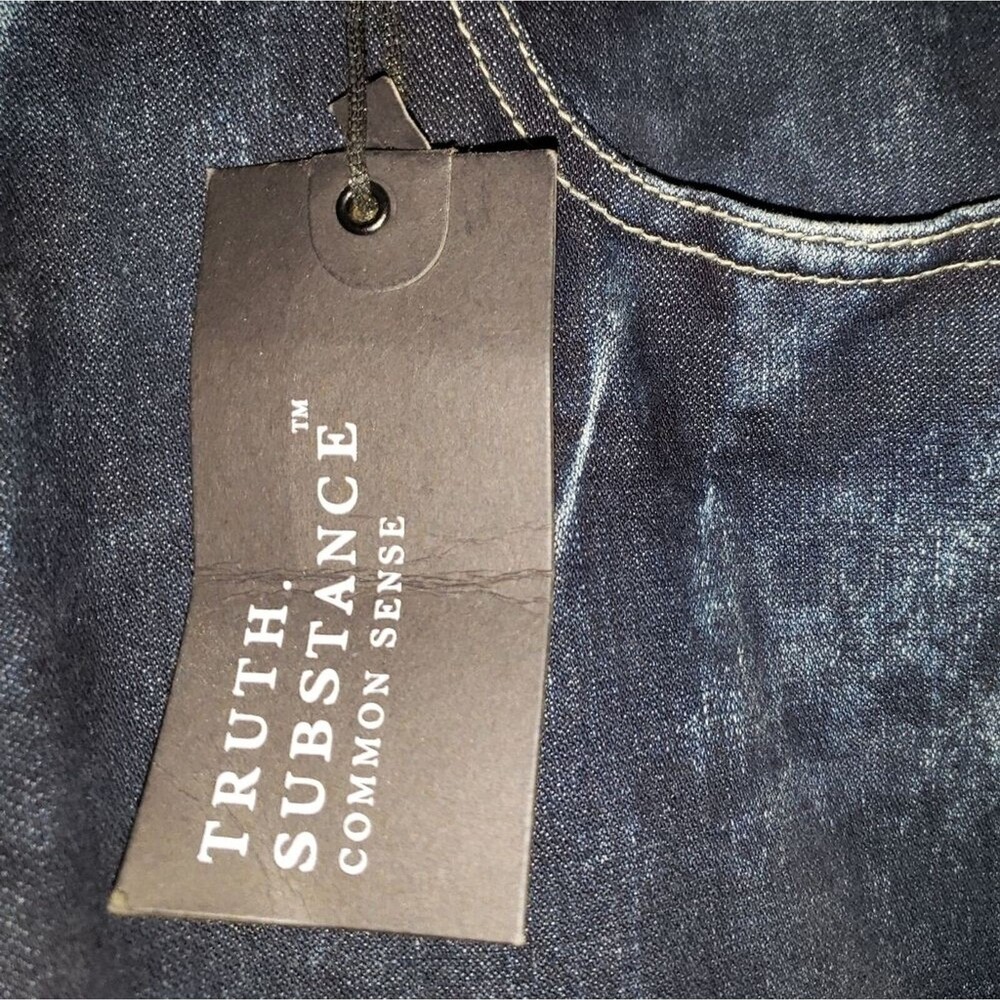 Truth Substance Common Sense Stretch Slim Fit Denim Men's Size 34x30.